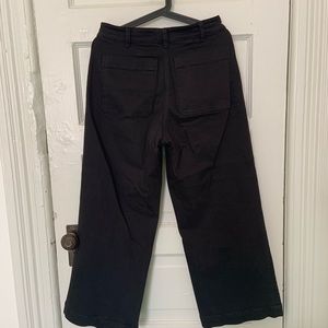 Everlane wide leg black pant